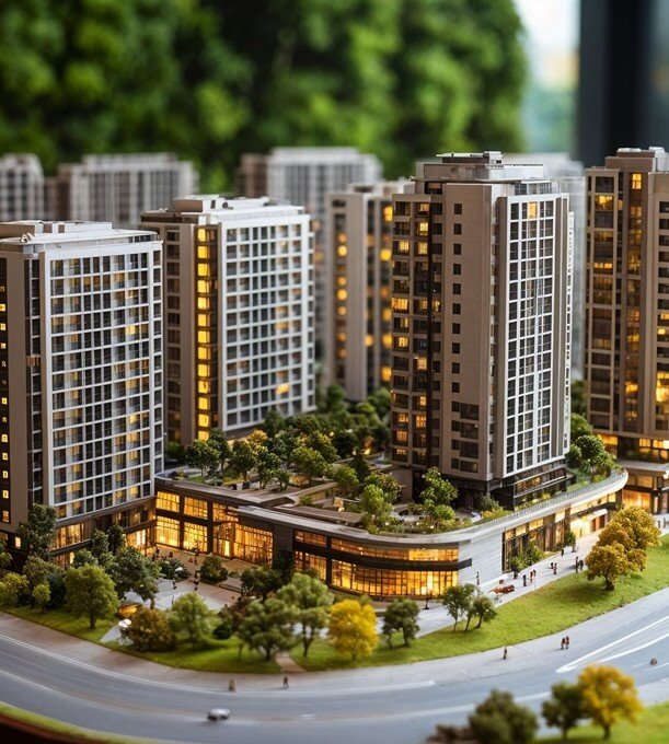 Residential apartment building