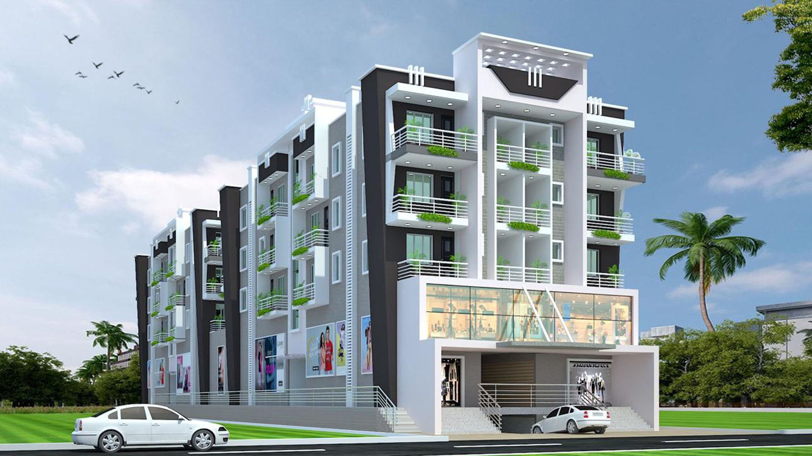 Modern apartment project